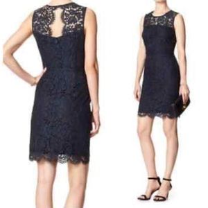Banana Republic lace sheath dress